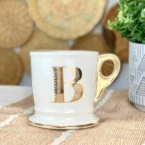 Anthropologie Limited Edition Golden mug